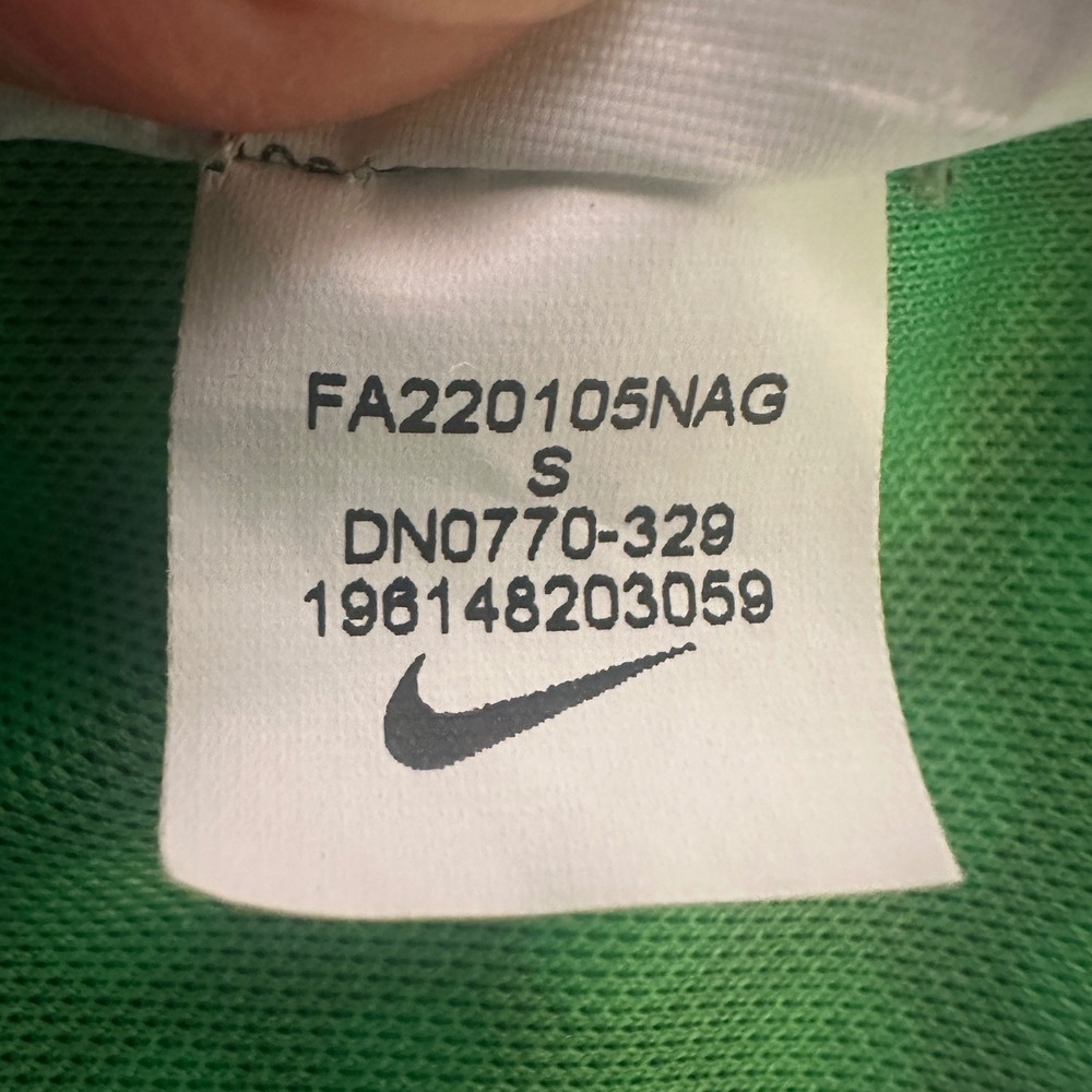 Nike Womens Nigeria Soccer Jersey S Green Graphic Print Dri-FIT Slim Fit DN0702 - Picture 10 of 11